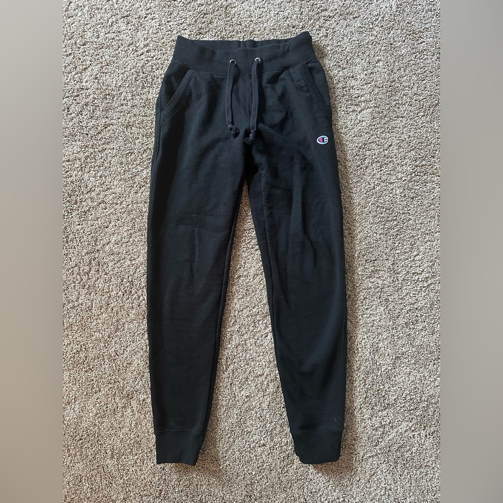 Champion Black Jogger Sweatpants